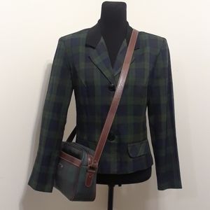 PLAID VINTAGE BLAZER 💚💙💚